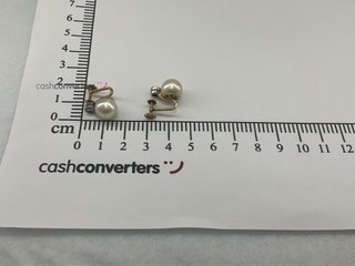 pendientes oro 18k con piedra