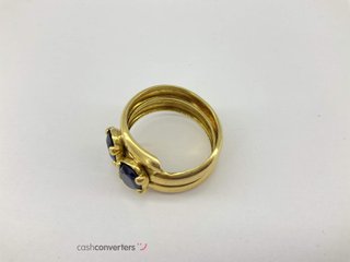 anillo oro 18k con piedra