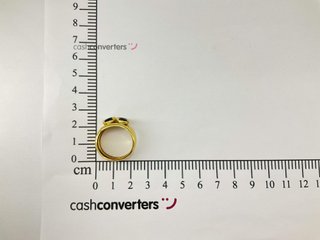anillo oro 18k con piedra