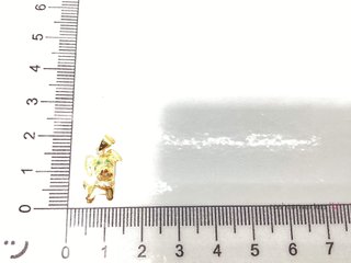 colgante oro 18k con piedra con circonita