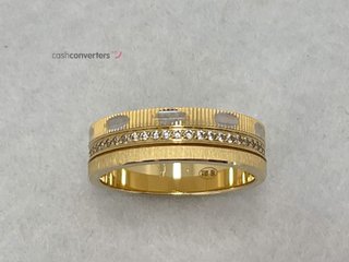 anillo oro 18k con piedra
