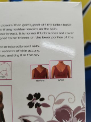 Un bra sujetador invisible Cup B, nuevo, dos unidades