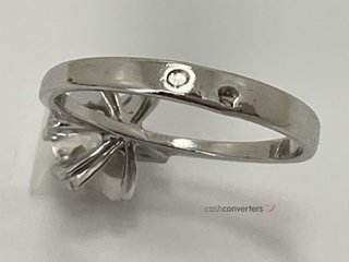 anillo oro 18k con piedra t. 9 (15,6 mm)