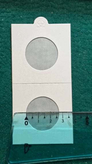 100 cartones Leuchtturm adhesivos moneda 2 euros