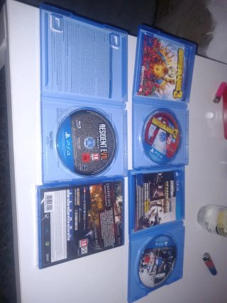 Lote resident evil ps4 PlayStation