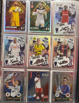 Pack de cromos Match Attax 2024/2025
