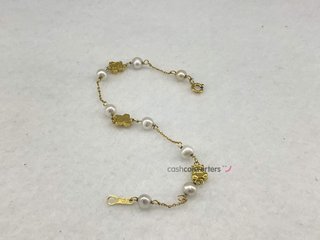 pulsera oro 18k con piedra