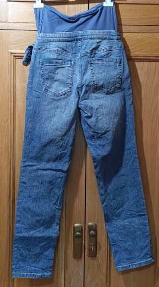 Pantalón vaquero premamá azul