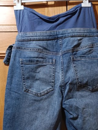 Pantalón vaquero premamá azul