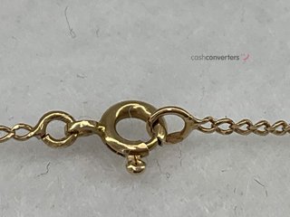 cadena oro 18k 27cm