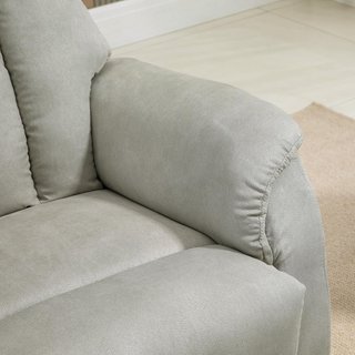 Poltrona Lift Reclinabile 150° Max Con Telecomando E Poggiapiedi, 75X93X110 Cm, Grigio