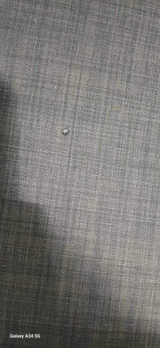 Chaiselongue gris tela
