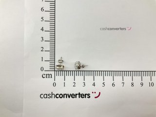 pendientes oro 18k con piedra