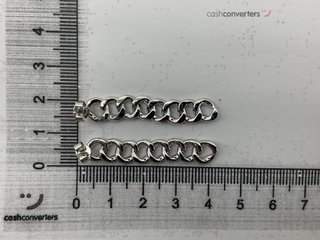 pendientes plata 925mm con piedra con circonita