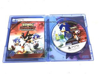 sonic x shadow generations ps5