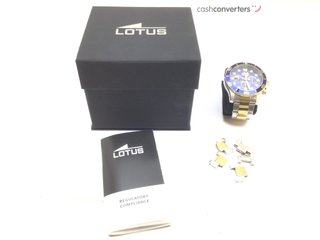 reloj pulsera unisex lotus 18757