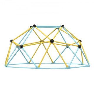 Domo de Escalada, Centro de Juego Geométrico de 6FT para Niños de 3 a 9 Años, Gimnasio Jungle que Soporta 600LBS y Fácil Montaje, con Agarre para Escalar, Equipamiento de Juego para Niños en Inter...