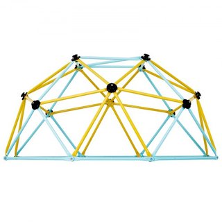 Domo de Escalada, Centro de Juego Geométrico de 6FT para Niños de 3 a 9 Años, Gimnasio Jungle que Soporta 600LBS y Fácil Montaje, con Agarre para Escalar, Equipamiento de Juego para Niños en Inter...