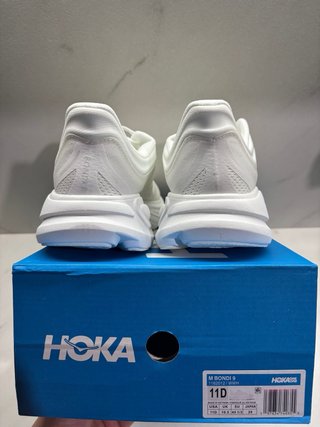 Hoka Bondi 9 Blancas Talla 45 EU