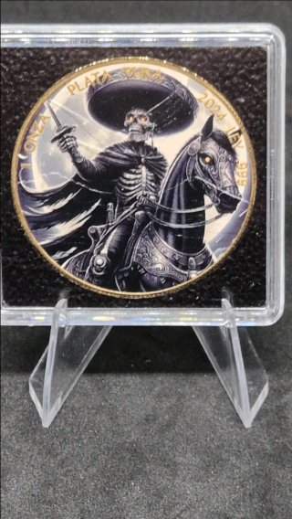 El Charro Negro 1 oz Plata 999