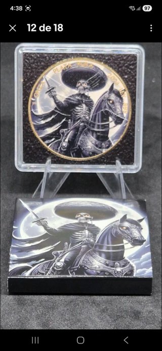 El Charro Negro 1 oz Plata 999