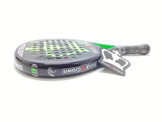 pala de padel black crown rhino