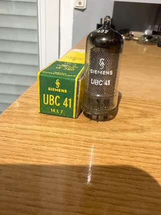 Válvula Siemens UBC41 nueva Radio antigua