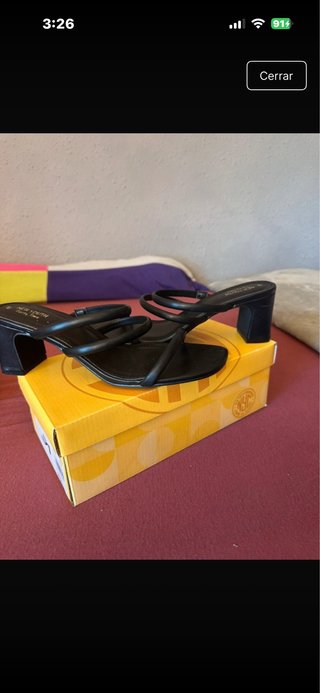 Tacones Merka Calzados Negros Nuevos