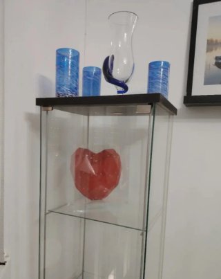 Vitrina Ikea cristal Expositor Detolf