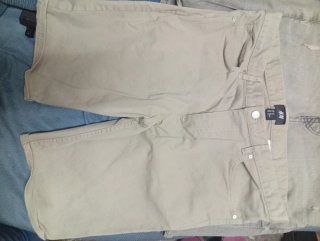 Bermudas H&M Talla 42/32 Beige
