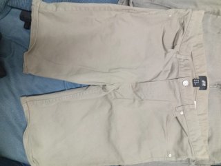 Bermudas H&M Talla 42/32 Beige