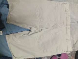 Bermudas H&M Talla 42/32 Beige