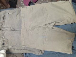 Bermudas H&M Talla 42/32 Beige