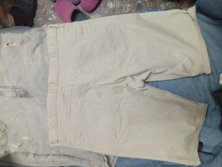 Bermudas H&M Talla 42/32 Beige