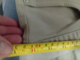 Bermudas H&M Talla 42/32 Beige