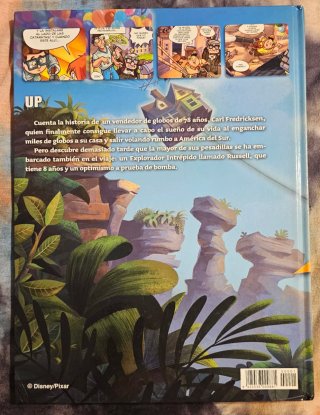 Cómic Up Disney Novela ilustrada