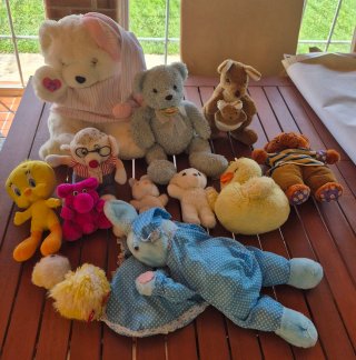 Lote de peluches infantiles