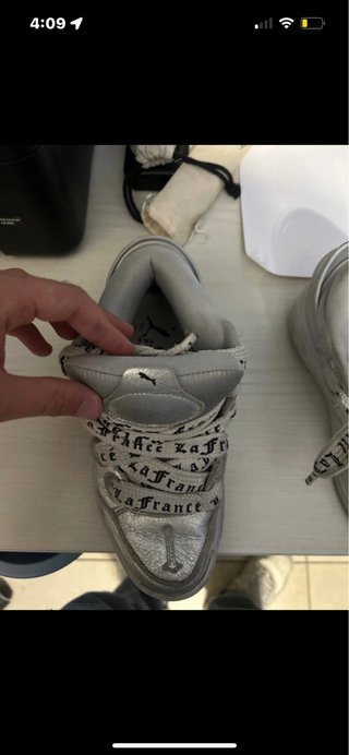 Scarpe Puma La France Grigie