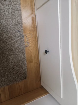 Diván Hemnes Ikea Blanco con colchones