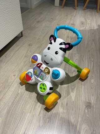 Andador Cebra Fisher-Price Primeros Pasos