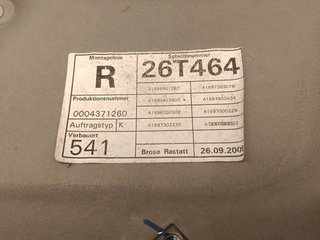 ELEVALUNAS TRASERO DERECHO MERCEDES-BENZ CLASE A