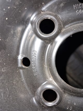 Rueda de repuesto Seat Ibiza Mk2