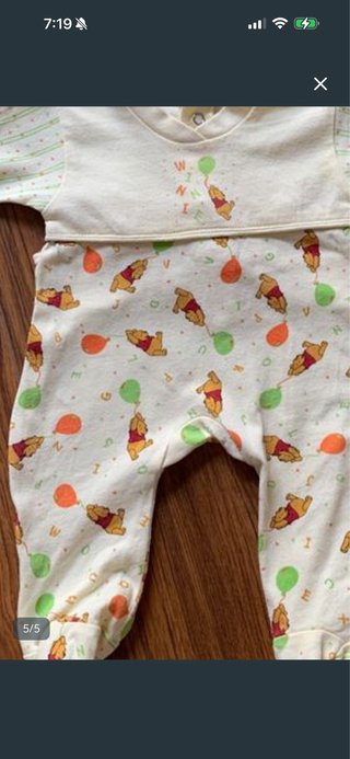 Pelele Osito Winnie the Pooh.