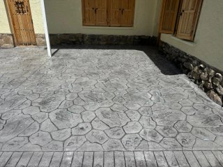 Hormigón estampado