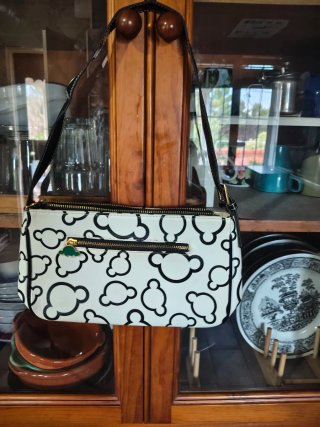 Bolso de mano con estampado de osos