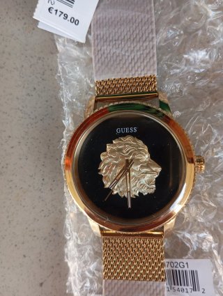 Orologio Guess Donna Leone Oro Nero