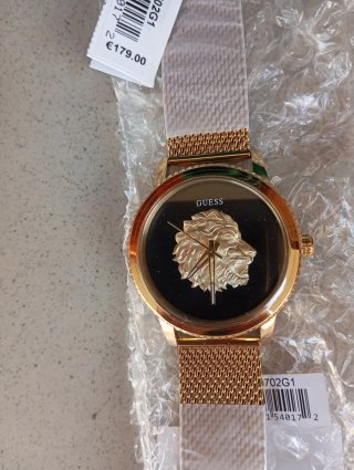 Orologio Guess Donna Leone Oro Nero