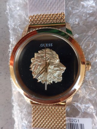 Orologio Guess Donna Leone Oro Nero