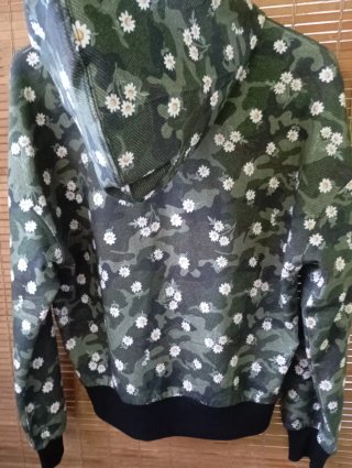 Sudadera Monnalisa con capucha y cremallera