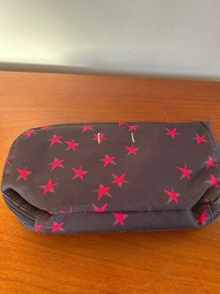 Neceser/Estuche Roxy Estrellas Rosa Negro